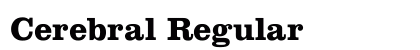 Cerebral Regular preview