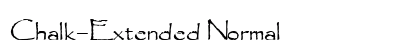 Chalk-Extended Normal preview