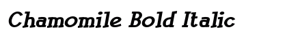 Chamomile Bold Italic Preview