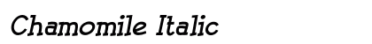 Chamomile Italic Preview