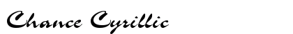 Chance Cyrillic preview