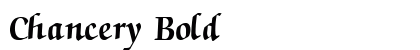 Chancery Bold preview