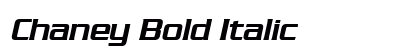 Chaney Bold Italic Preview