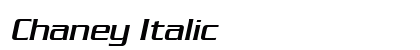 Chaney Italic Preview