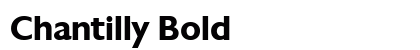 Chantilly Bold preview