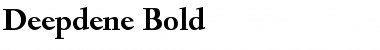 Deepdene BQ Bold Font