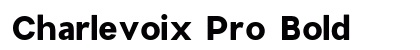 Charlevoix Pro Bold preview