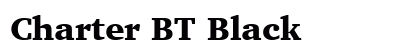 Charter BT Black Preview