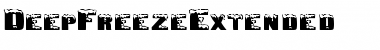 DeepFreezeExtended Font