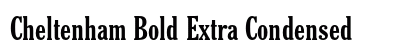 Cheltenham Bold Extra Condensed Preview