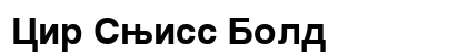 Cir Swiss Bold preview