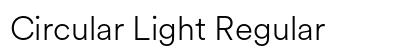 Circular Light Regular preview