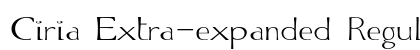 Ciria Extra-expanded Regular Preview