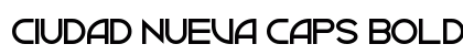 Ciudad Nueva CAPS Bold preview