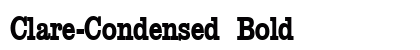 Clare-Condensed Bold Preview
