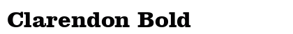 Clarendon Bold Preview