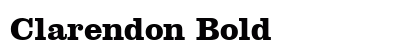 Clarendon Bold Preview