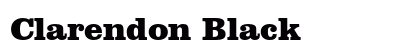 Clarendon Black preview