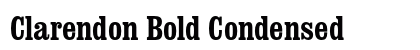 Clarendon Bold Condensed Preview