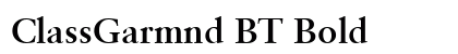 ClassGarmnd BT Bold Preview