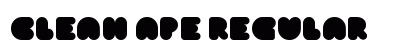 Clean Ape Regular preview