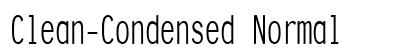 Clean-Condensed Normal preview