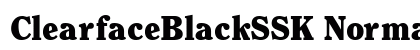 ClearfaceBlackSSK Normal preview