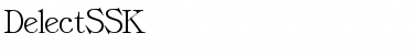 DelectSSK Font