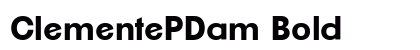 ClementePDam Bold preview