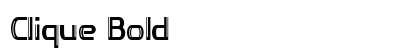 Clique Bold preview