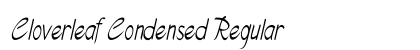 Cloverleaf Condensed Regular Preview