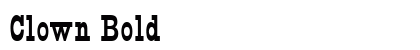 Clown Bold preview