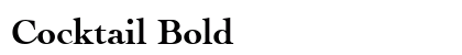 Cocktail Bold preview