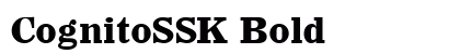 CognitoSSK Bold preview