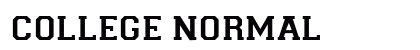 College Normal Preview