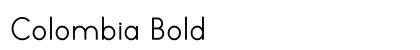 Colombia Bold preview