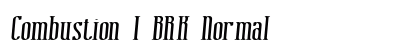 Combustion I BRK Normal preview