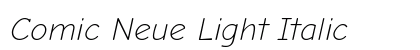 Comic Neue Light Italic Preview
