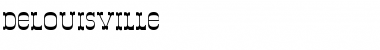 DeLouisville Font