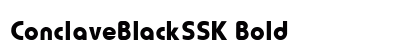 ConclaveBlackSSK Bold preview
