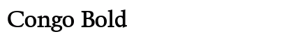 Congo Bold preview