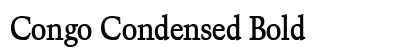 Congo Condensed Bold preview