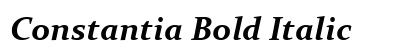 Constantia Bold Italic Preview