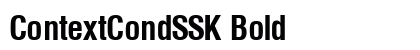 ContextCondSSK Bold preview