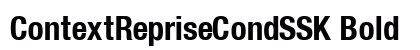 ContextRepriseCondSSK Bold preview