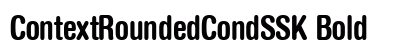 ContextRoundedCondSSK Bold preview