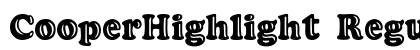 CooperHighlight Regular preview