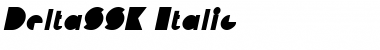 DeltaSSK Font