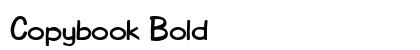 Copybook Bold preview