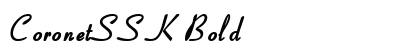 CoronetSSK Bold Preview